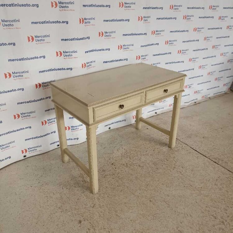 Tavolo Scrivania Laccato Bianco
