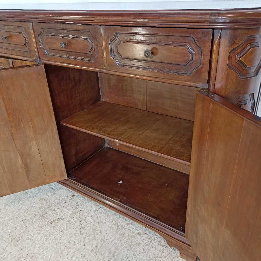 Credenza intagliata in stile metà 900 - immagine 5