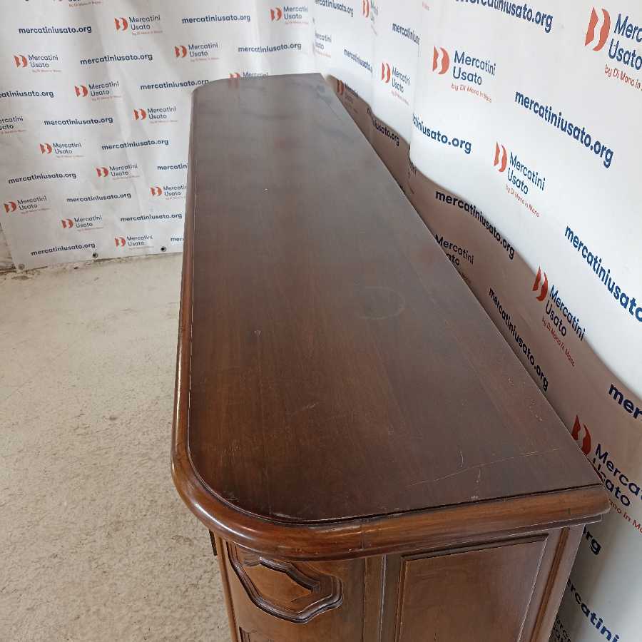 Credenza intagliata in stile metà 900 - immagine 7