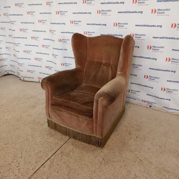 Poltrona Bergère Vintage anni 60