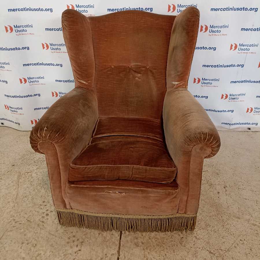 Poltrona Bergère Vintage anni 60 - immagine 2