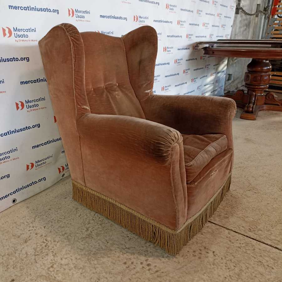 Poltrona Bergère Vintage anni 60 - immagine 4