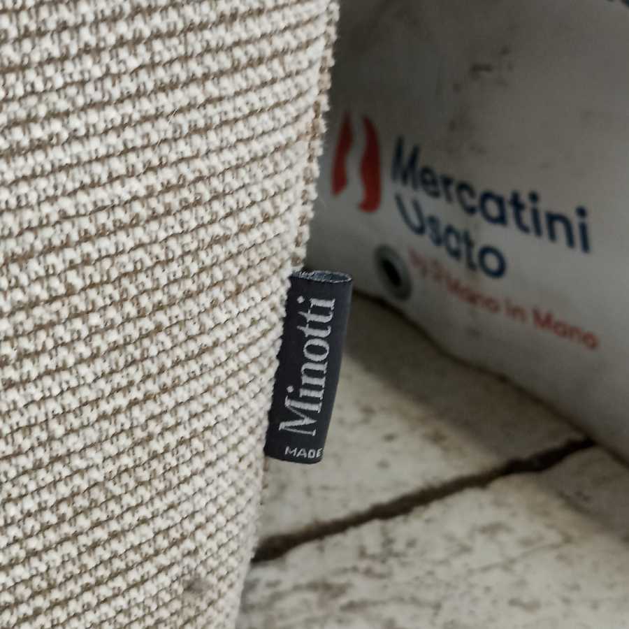 Divano 2 posti Design Minotti sfoderabile - immagine 4