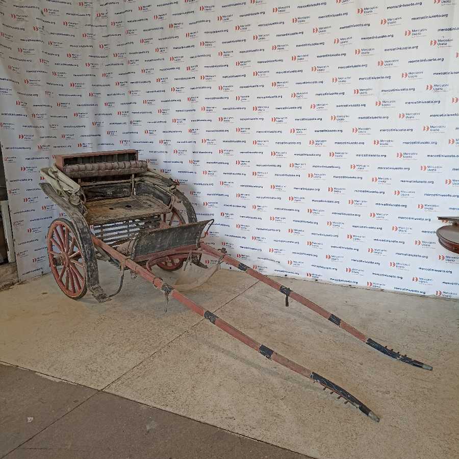 Carro Calesse d'epoca di fine 800