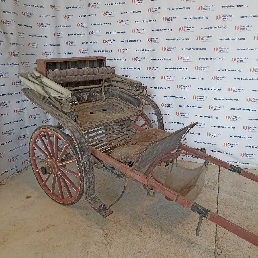 Carro Calesse d'epoca di fine 800 - immagine 2