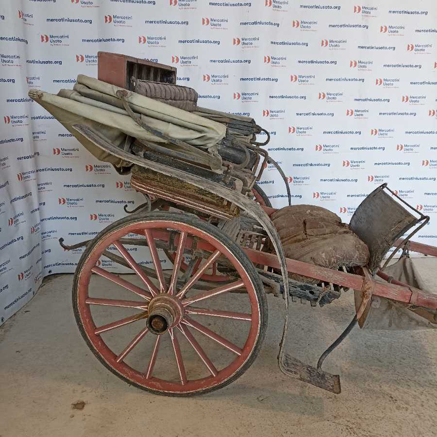 Carro Calesse d'epoca di fine 800 - immagine 3