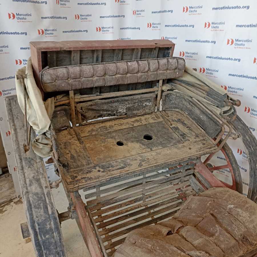 Carro Calesse d'epoca di fine 800 - immagine 4