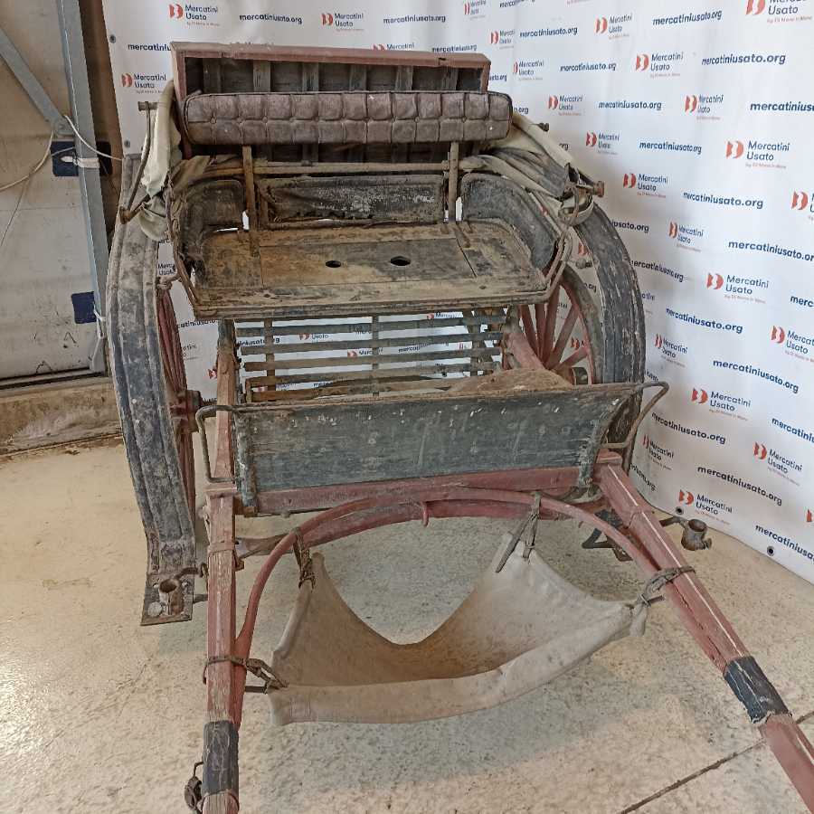 Carro Calesse d'epoca di fine 800 - immagine 6