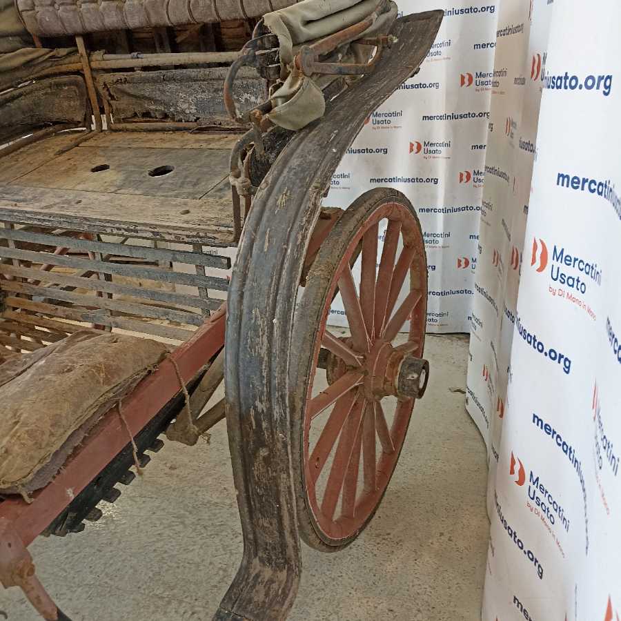 Carro Calesse d'epoca di fine 800 - immagine 8