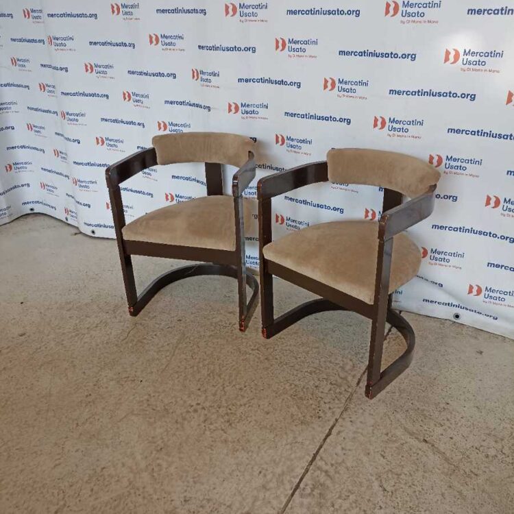 Coppia Sedie Vintage stile Castiglioni